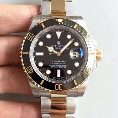 Rolex Submariner Date 116613LN Noob Factory V8 Black Dial Replica Watch - UK Replica