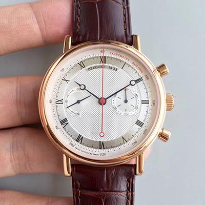 Breguet Classique 5287BR/12/9ZU White Dial Replica Watch - UK Replica