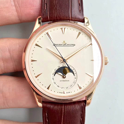 Jaeger-LeCoultre Master Ultra Thin Moon 1362520 ZF Factory White Dial Replica Watch - UK Replica