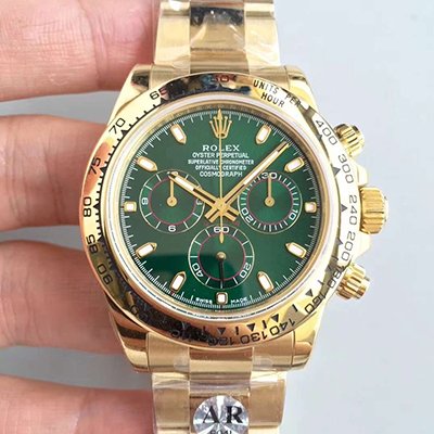 Rolex Daytona Cosmograph 116508 AR Factory Green Dial Replica Watch - UK Replica