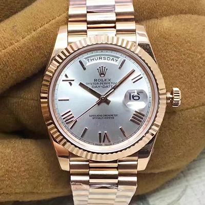 Rolex Day-Date 40 228235 Rose Gold 40MM EW Factory Sundust Dial Replica Watch - UK Replica