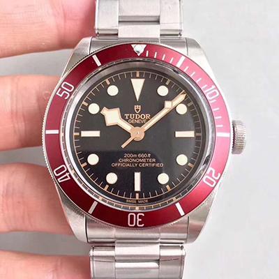 Tudor Heritage Black Bay Red 79230R 2017 ZF Factory Black Dial Replica Watch - UK Replica