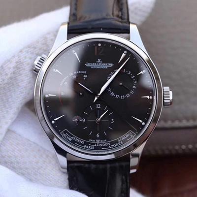 Jaeger-LeCoultre Master Geographic 1428421 TW Factory Black Dial Replica Watch - UK Replica