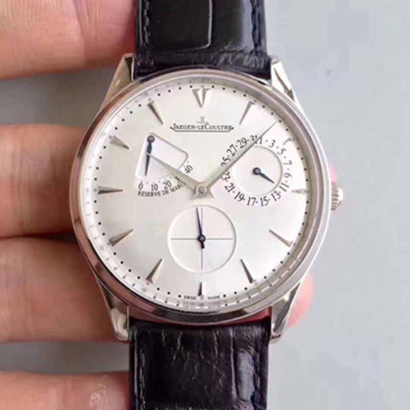 Jaeger-LeCoultre Master Ultra Thin Reserve De Marche 1378420 ZF Factory Silver Dial Replica Watch - UK Replica