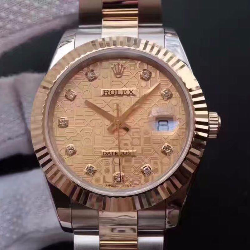 Rolex Datejust II 126333 41MM Yellow Gold Rolex Dial Replica Watch - UK Replica