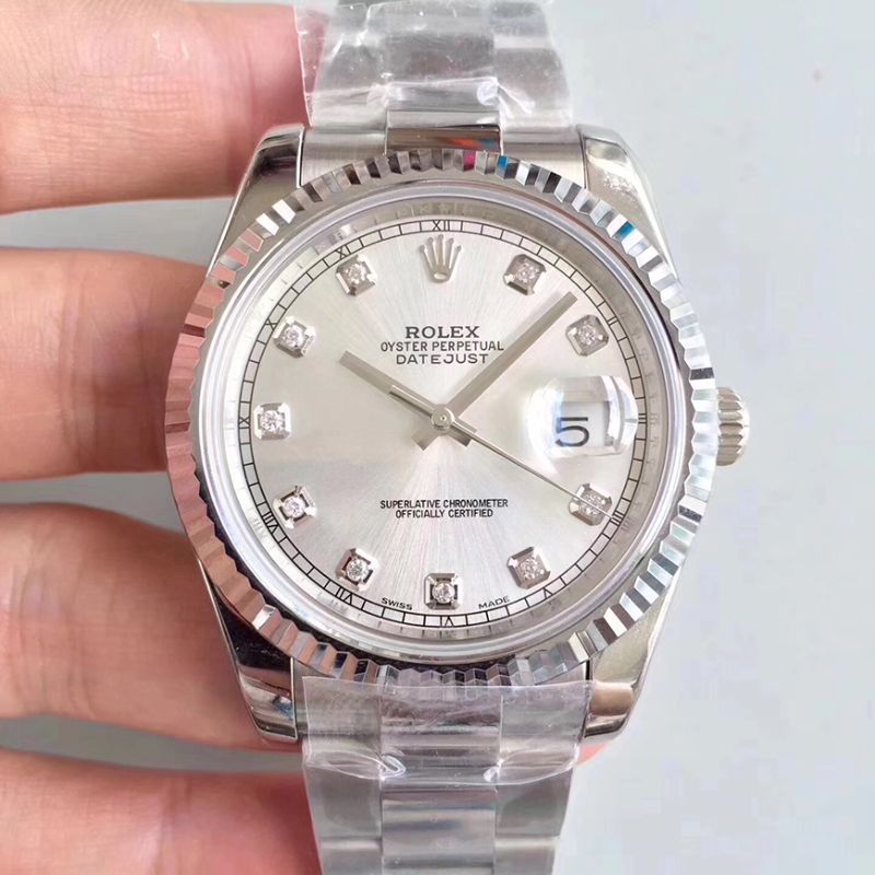 Rolex Datejust II 116334-0009 41MM EW Factory Silver Dial Replica Watch - UK Replica