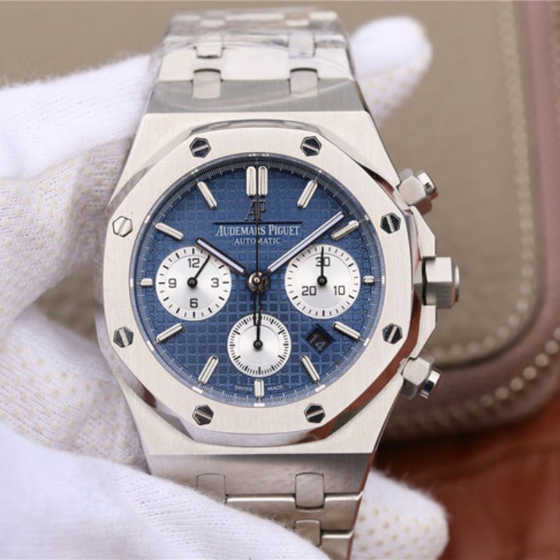 Audemars Piguet Royal Oak Chronograph 26331ST.OO.1220ST.01 OM Factory Blue Dial Replica Watch - UK Replica