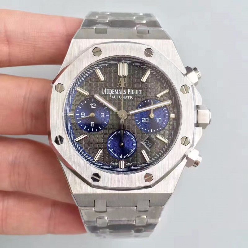 Audemars Piguet Royal Oak Chronograph 26331IP.OO.1220IP.01 OM Factory Black Dial Replica Watch - UK Replica