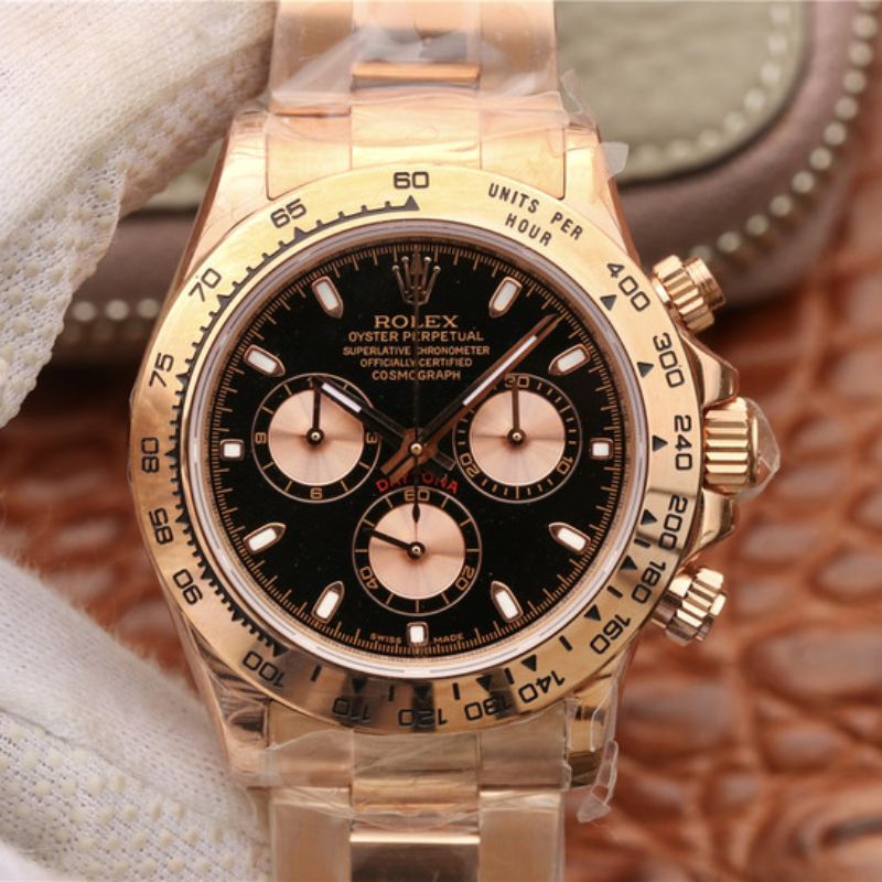 Rolex Daytona Cosmograph 116508-001 JH factory Black Dial Replica Watch - UK Replica