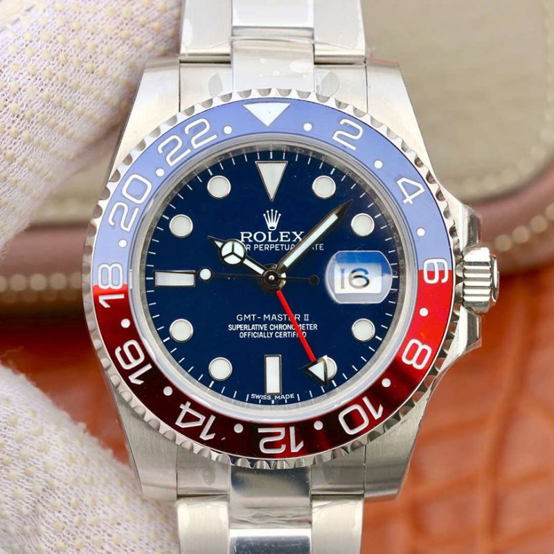 Rolex GMT Master II 126710BLRO EW Factory Blue Dial Replica Watch - UK Replica