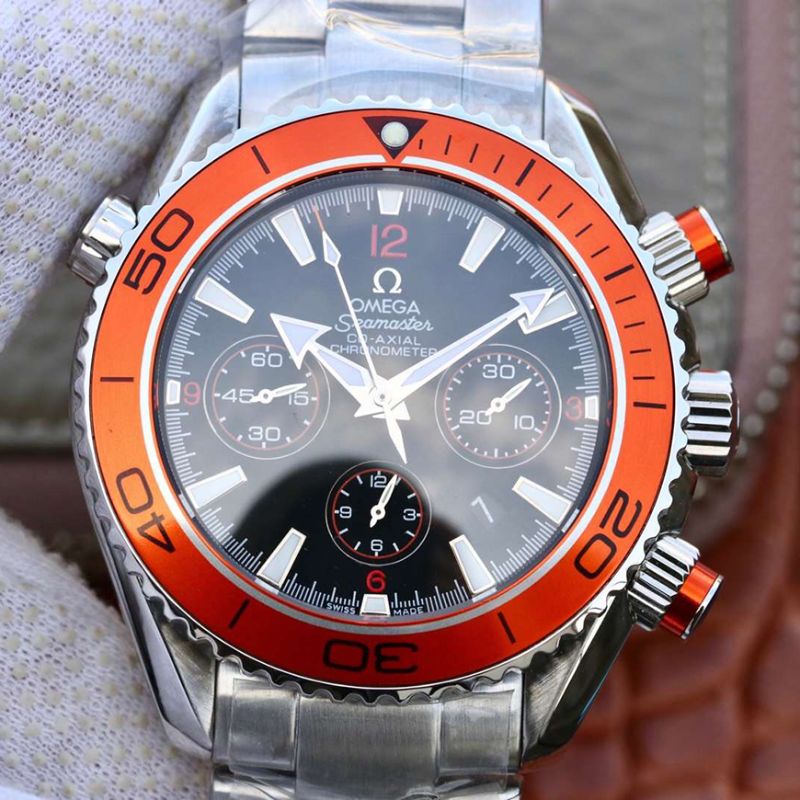 Omega Seamaster Planet Ocean 232.30.46.51.01.002 Black Dial Replica Watch - UK Replica