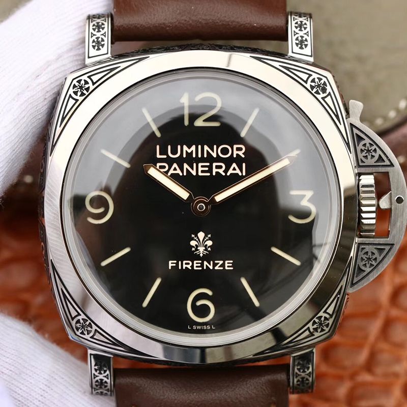 Panerai Luminor Firenze 1950 3 Days PAM00972 Black Dial Replica Watch - UK Replica