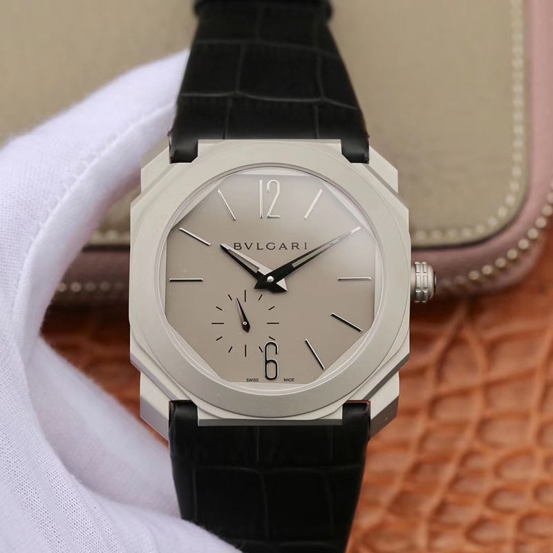 Bvlgari Octo Finissimo Extra Thin Automatic 103035 Gray Dial Replica Watch - UK Replica