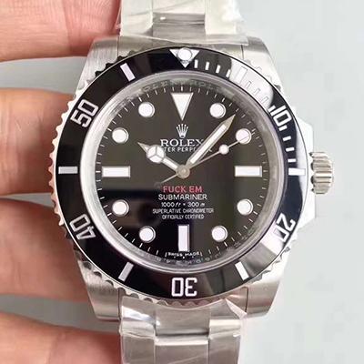 Rolex Submariner 114060 Noob Factory V9 Black Dial Replica Watch - UK Replica