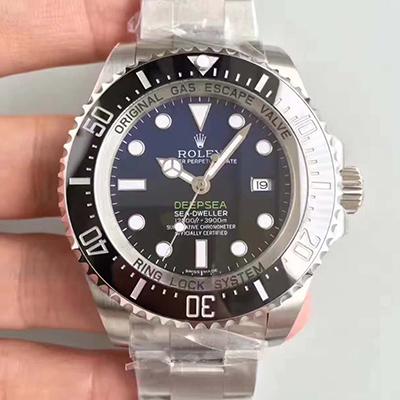 Rolex Deepsea 116660 "D-BLUE" AR Factory Stainless Steel 904L Blue Gradient Black Dial Replica Watch - UK Replica