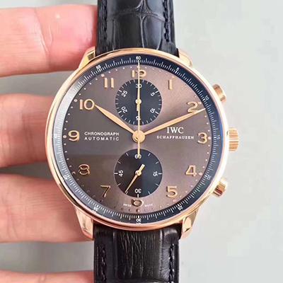 IWC Portugieser Chronograph IW371482 ZF Factory Anthracite Dial Replica Watch - UK Replica