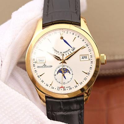 Jaeger-LeCoultre Master Calendar Q151242A 18K Yellow Gold Silver Dial Replica Watch - UK Replica