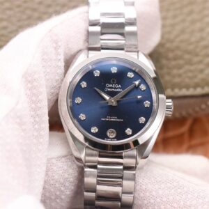 VS Factory Replica Omega Seamaster 220.10.38.20.53.001 Aqua Terra 150M CO‑AXIAL Master Chronometer Ladies Replica Watch