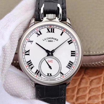 Chopard L.U.C 161923-1001 Louis Ulysse White Dial Replica Watch