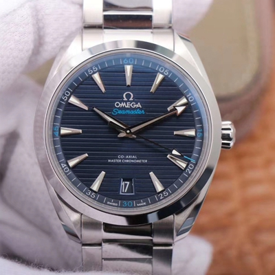 Omega Seamaster 220.10.41.21.03.001 VS Factory Blue Dial Replica Watch