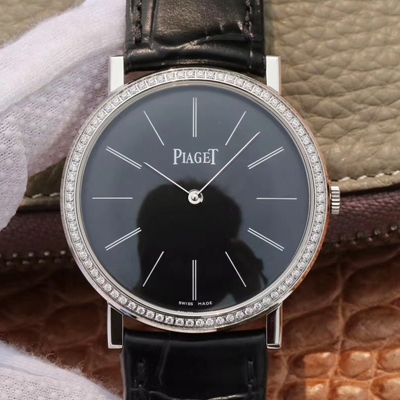 Piaget Altiplano Mecanique P10584 G0A29113 MKS Factory White Gold Diamond Bezel Replica Watch