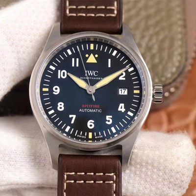 IWC Pilot Spitfire IW326803 MKS Factory Black Dial Replica Watch