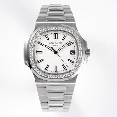 Patek Philippe Nautilus 5713/1G-010 PPF Factory V4 White Dial Replica Watch