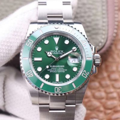 Rolex Submariner 116610LV-97200 Noob Factory V11 Green Dial Replica Watch