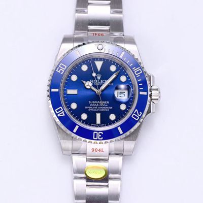 Rolex Submariner 116619LB-97209 Noob Factory Blue Dial Replica Watch