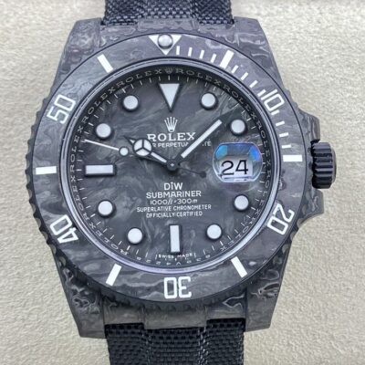 Rolex Submariner DIW Custom Edition Water Ghost Full Carbon Fiber VS Factory Automatic Mechanical KV Replica Watch