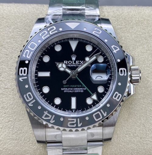 Rolex Greenwich GMT M126710-0004 ARF Factory Rotating Ceramic Bezel KV Replica Watch