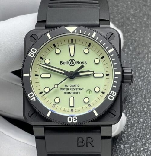 Bell & Ross BR0392-D-KA-CE-SRB Limited Edition Ceramic KV Replica Watch