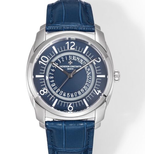 Vacheron Constantin Quedley 4500S-000A-B364 GR Factory Blue Dial KV Replica