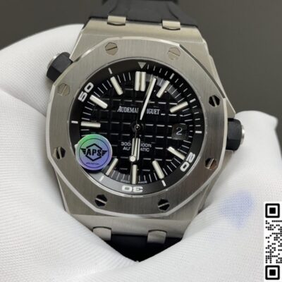 Audemars Piguet Royal Oak Offshore 15710ST.OO.A002CA.01 APS Factory Rubber Strap KV Replica